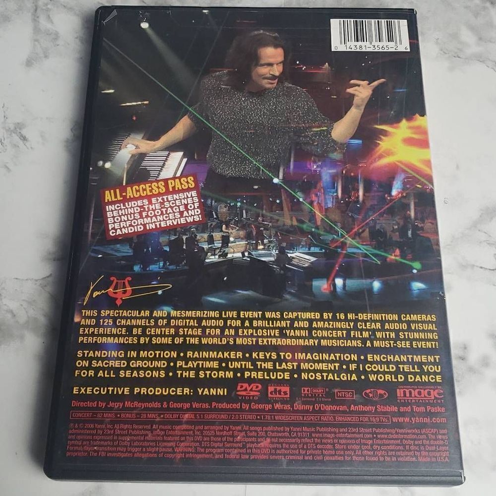 Yanni Live DVD - Picture 9 of 10